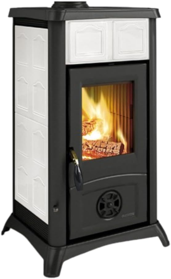 Sony Pictures Home Entertainment Kaminofen, Schwarz/Weiß, La Nordica 7111603 Gemma Elegance Weiß / A+