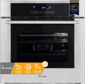 KKT Backofen, 60 cm, 70 L, silber/schwarz, KOLBE Einbau EB8015ED