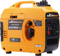 maXpeedingrods Powerstation, 11.5KG, 1200 W, Orange/Schwarz, Stromgenerator Tragbare Inverter Stromerzeuger Superleise