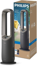 PHILIPS Dunstabzugshaube, Grau, Air Performer 4-in-1 Reinigen, Befeuchten, Heizen & Kühlen