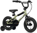 AVASTA Fahrrad, 18 Zoll, Grau, Gemini 12 14 16 Kinder BMX Style mit Stabilisatoren für, Mehrere Farben