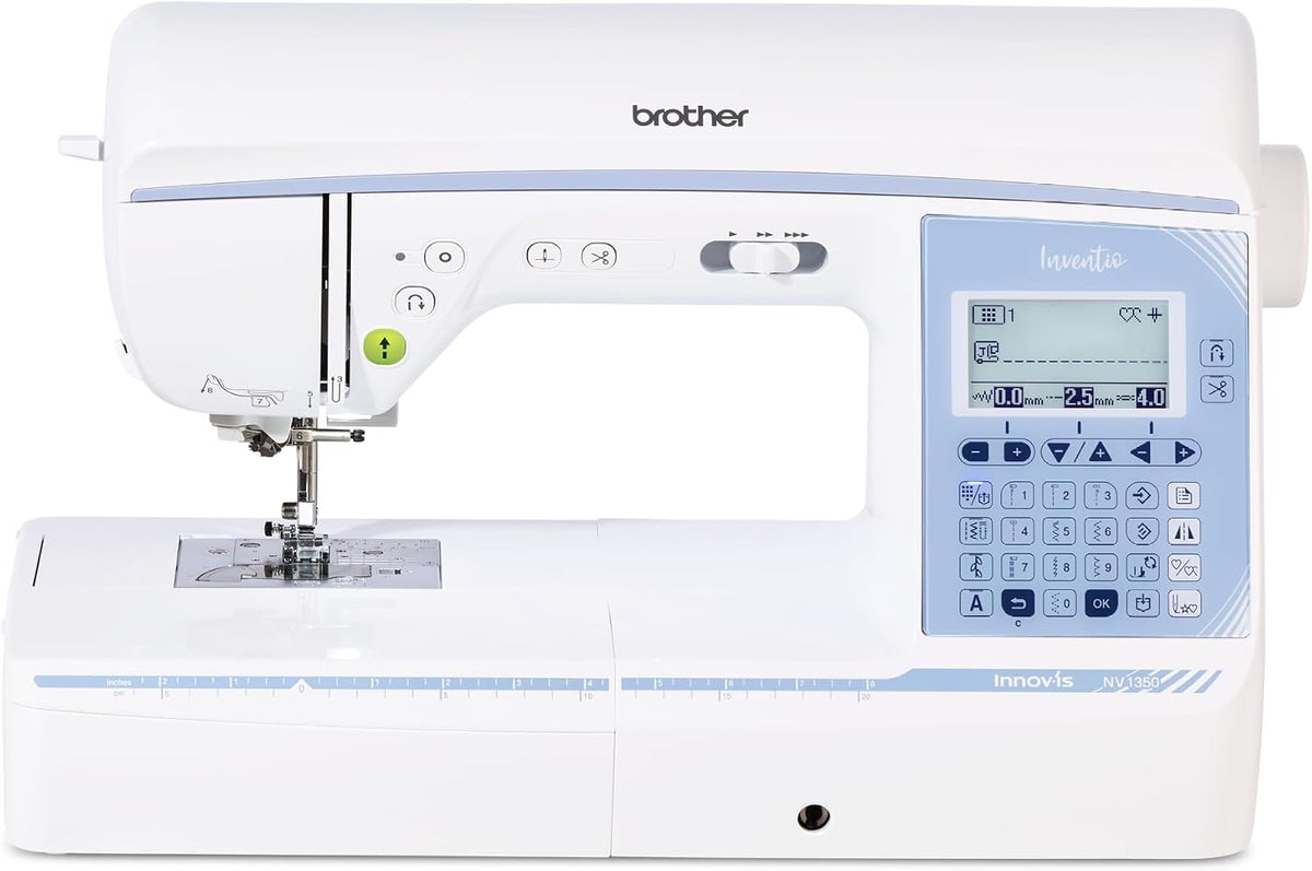 Brother Elektronisch gesteuerte Nähmaschinen, Schwarz, Inventio Innov-is NV 1350 Nähmaschine