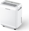 Ariston Luftentfeuchter, 36 x 25,3 x 44 cm, 10 l, 35 m, Weiß, DEOS 10, zu Hause, /24 h, geeignet für bis zu 30