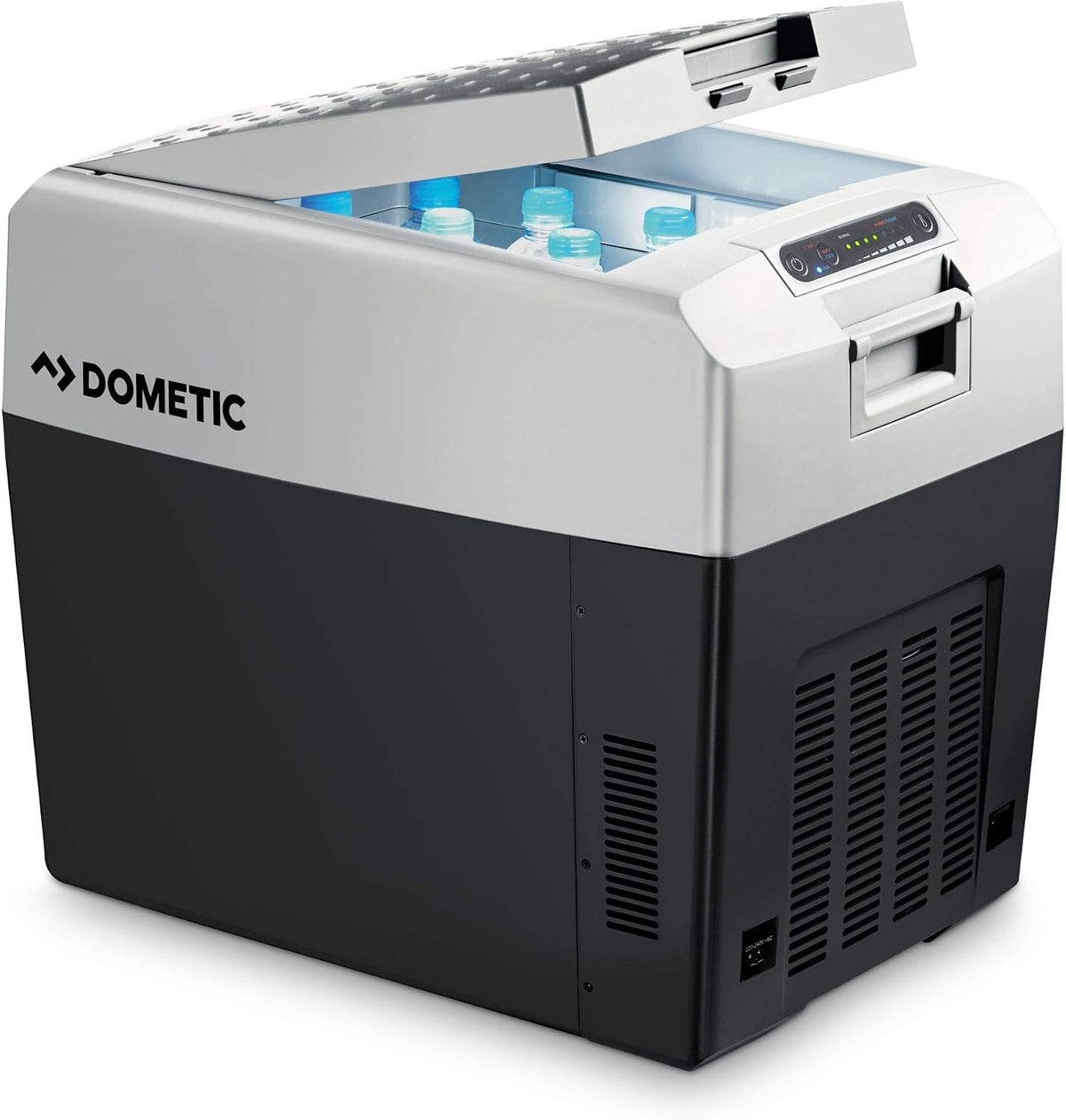 DOMETIC Kühlschränke, 33 Liter, 230 V, 24 V, Grau, Tropicool TCX 35 - tragbare elektrische Kühlbox, 12/ und für Auto